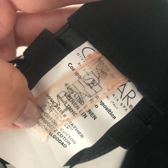 Giambattista Valli leather linen fringe belt - Picture 9 of 9